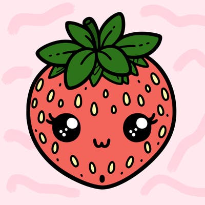 cute strawberry