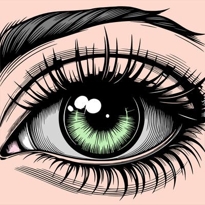 realistic eye