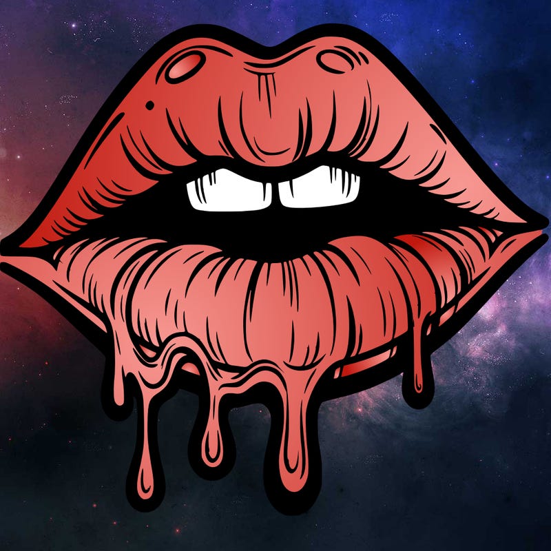 lips that look realistic and drip