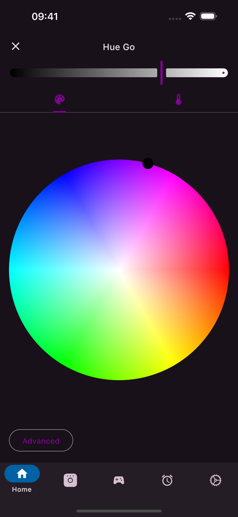 Hue Essentials - Hue Essentials app color wheel for smart lighting control