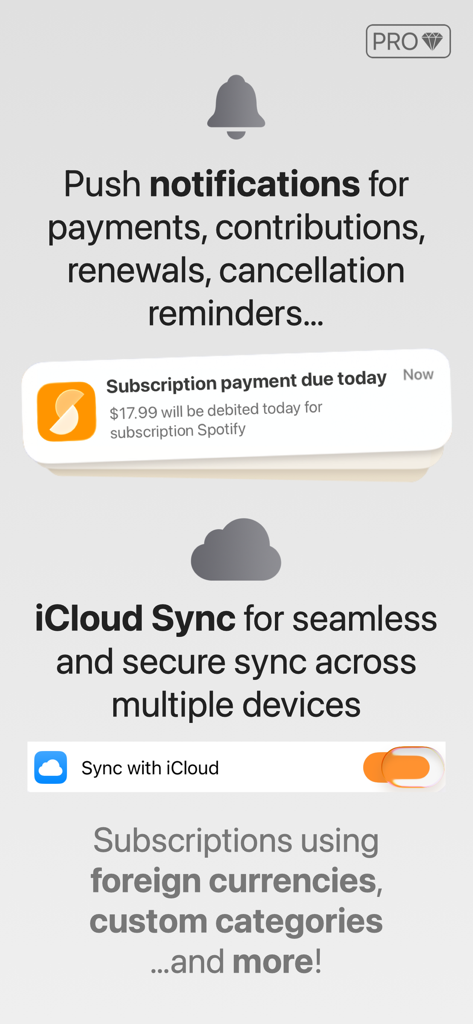 Split subscriptions - Shaggle - Finance App | MWM