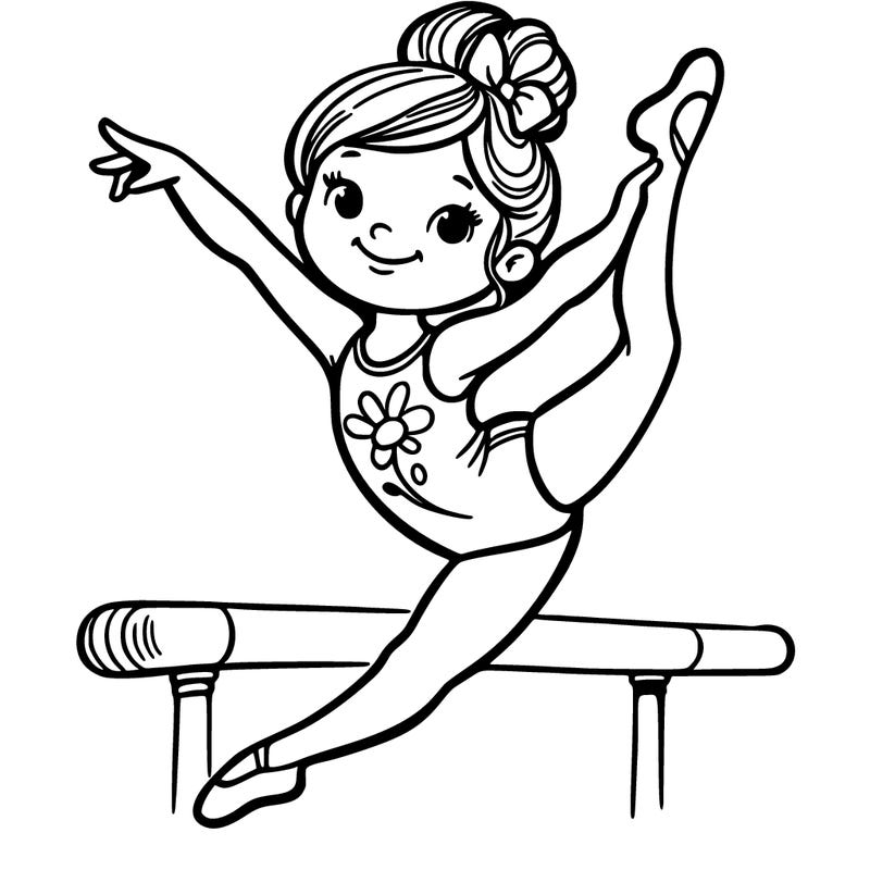 gymnastics girl