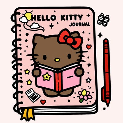 hello kitty journal