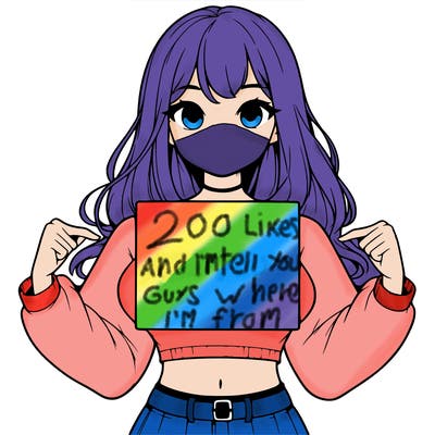 girl holding a blank sign in a long sleeve crop top