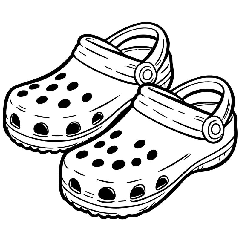 crocs right next to each other