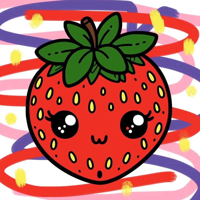 cute strawberry