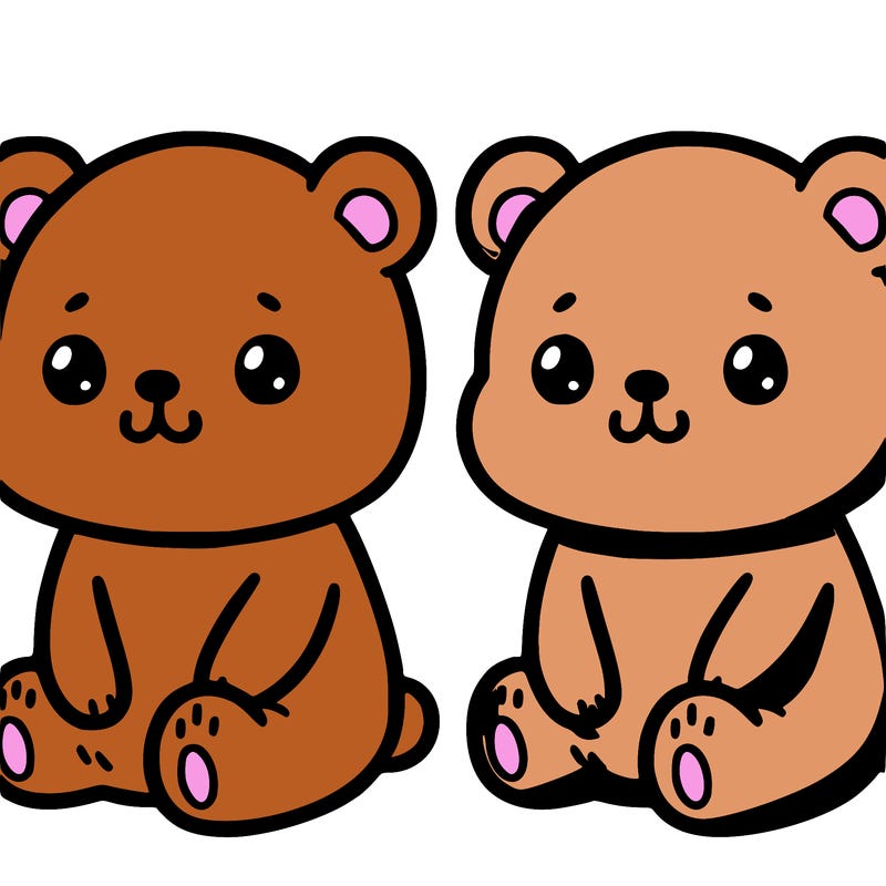 cute bear easy