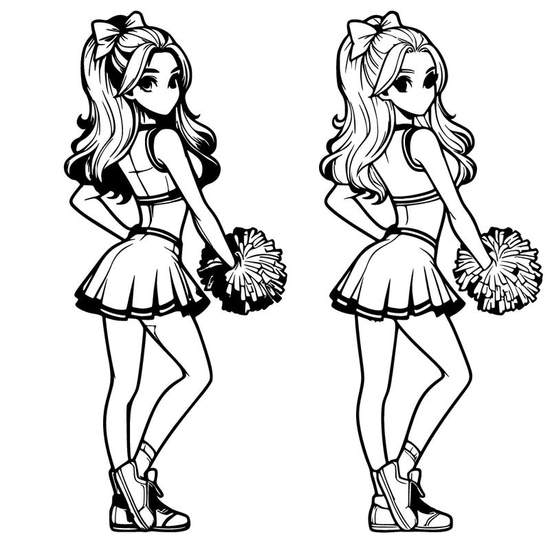 realistic cheerleader