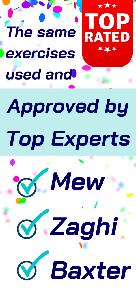 Myo DIY - Myo DIY app exercises approved by top experts Mew Zaghi and Baxter