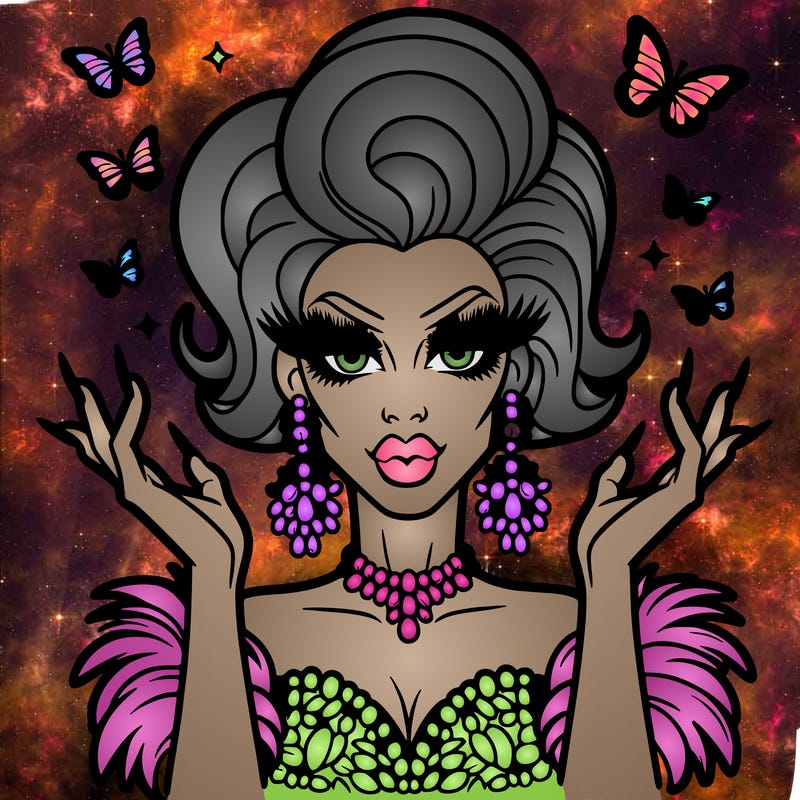 glam drag queen