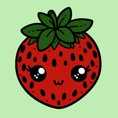 cute strawberry
