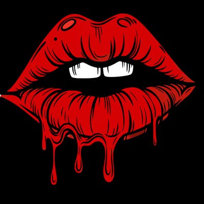 lips that look realistic and drip