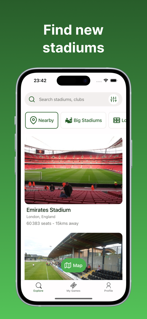 FootPrints – Football Stadiums - Sports App | MWM