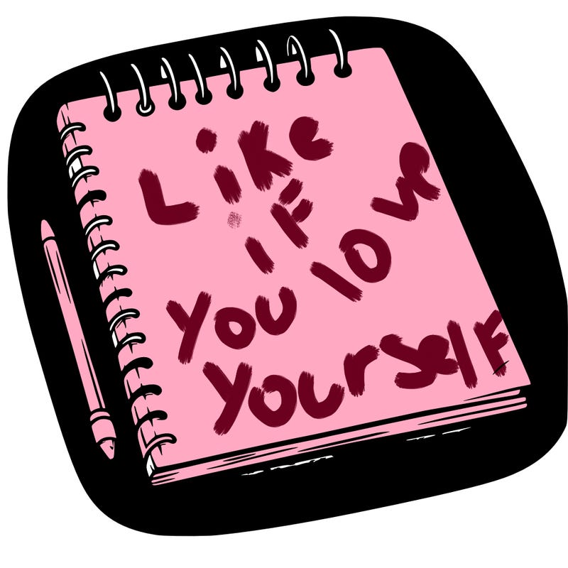a blank sketch pad