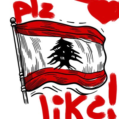 lebanon flag