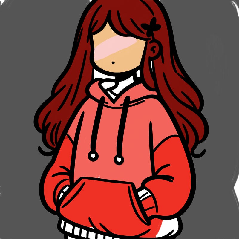 girl in sweatshirt