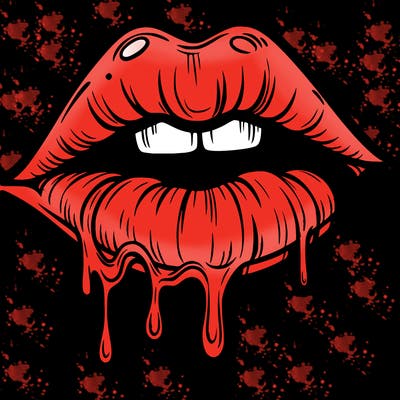 lips that look realistic and drip