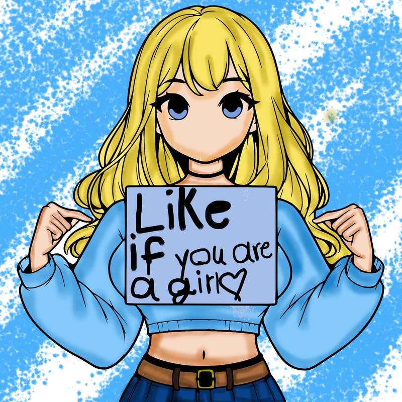 girl holding a blank sign in a long sleeve crop top