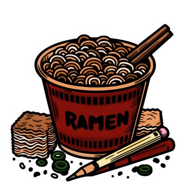 ramen noodles