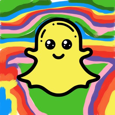 regular snapchat logo