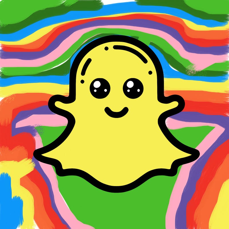 regular snapchat logo
