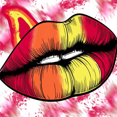 realistic lips