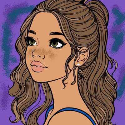 beautiful realistic girl