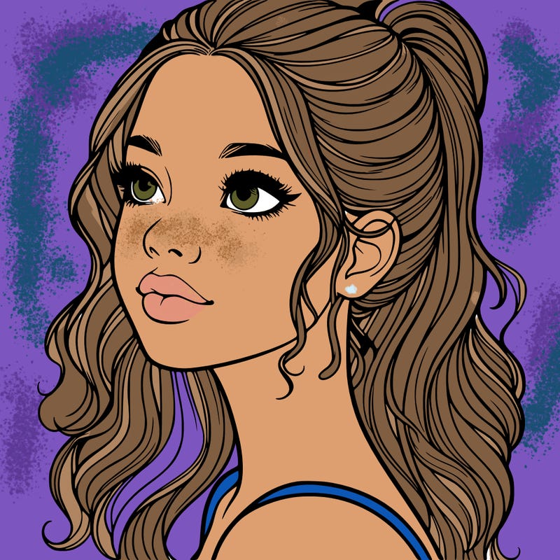 beautiful realistic girl