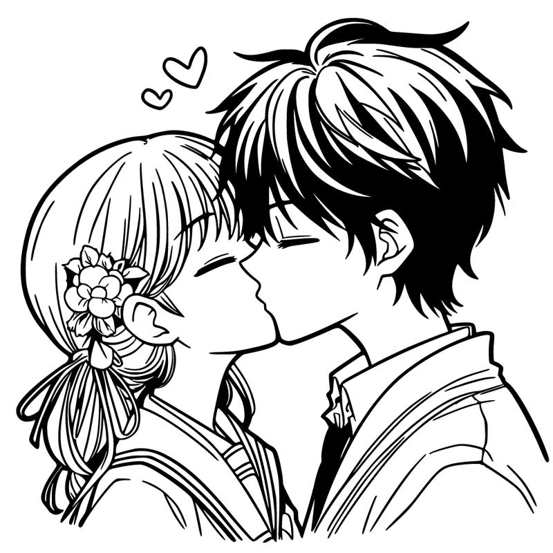 anime kiss