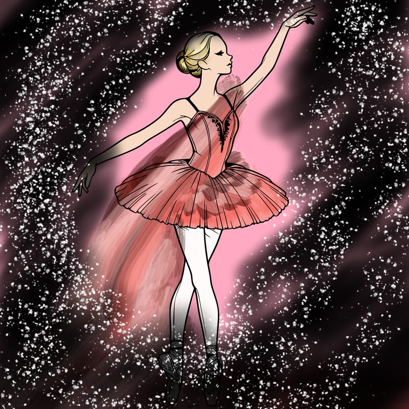 realistic ballerina