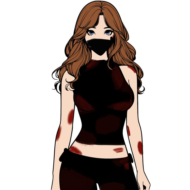 realistic girl with a revealing swimsuit