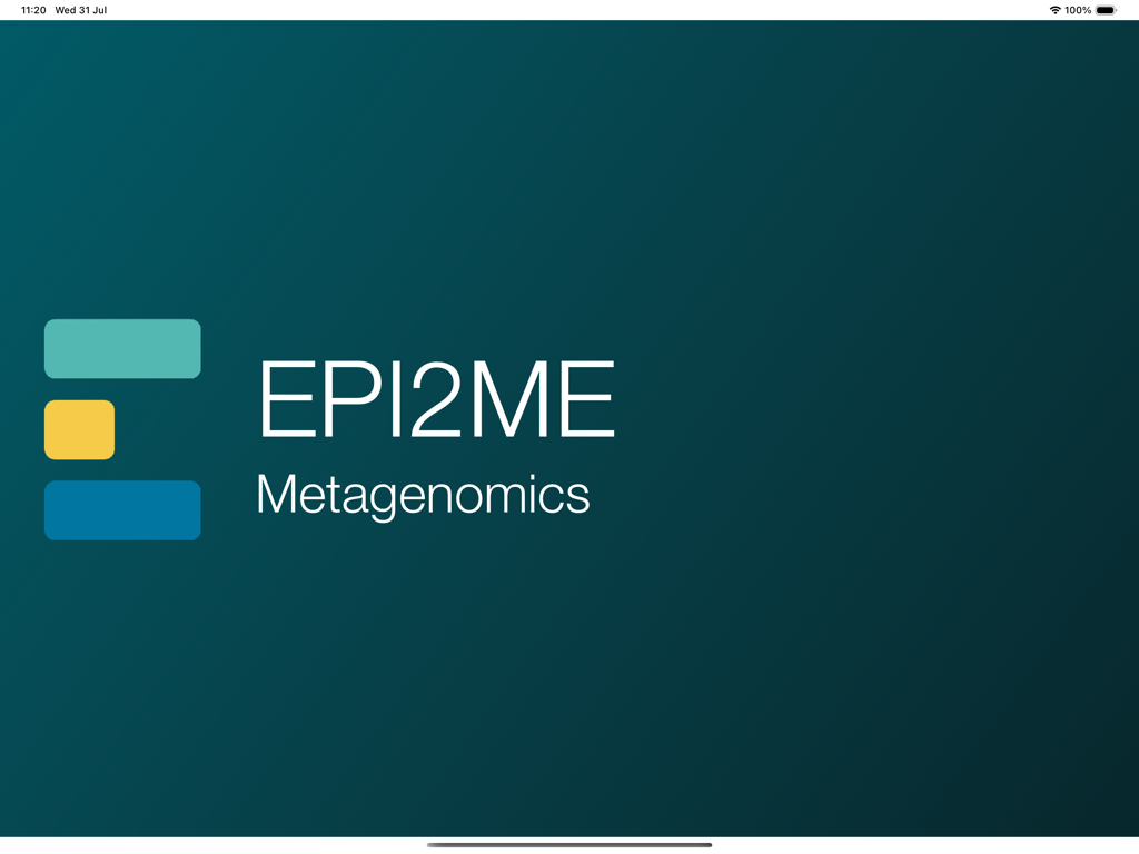 EPI2ME Metagenomics - EPI2ME Metagenomics application splash screen and logo