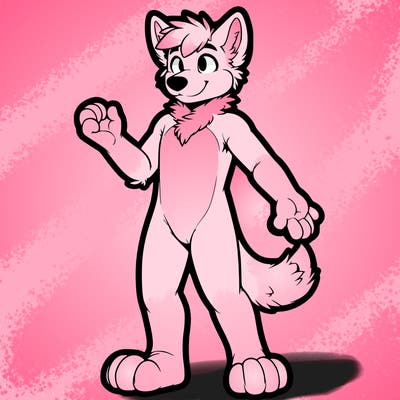 furry in body suit