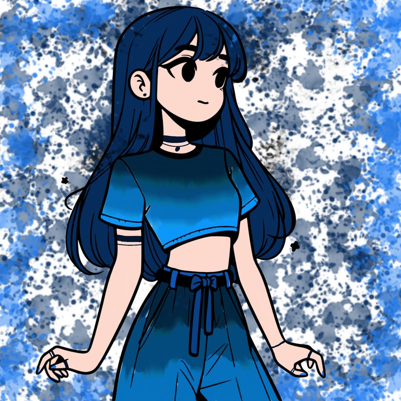 girl in a cute crop top