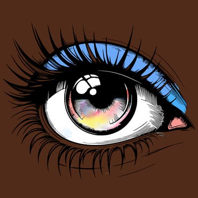 realistic eye