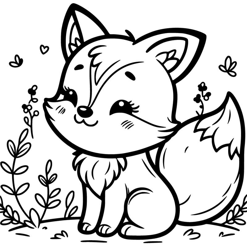 cute fox