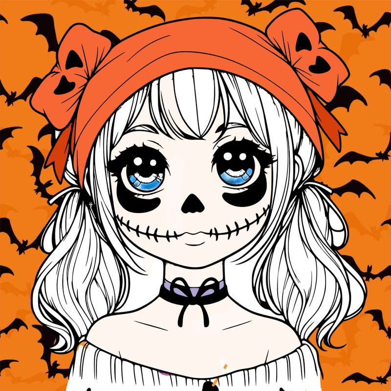 realistic girl halloween