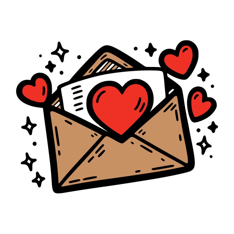 love letter envelope