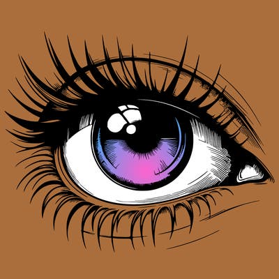 realistic eye