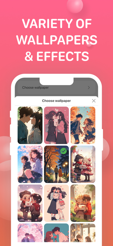 Love Days Counter : MyLove - A selection of romantic anime style wallpapers for couples in the Love Days Counter app