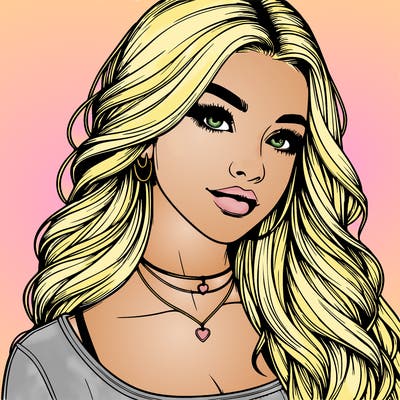 detailed realistic girl