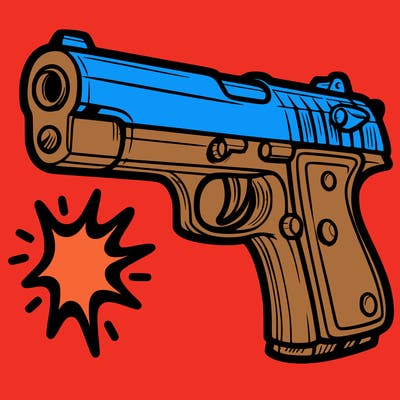 gun being shot