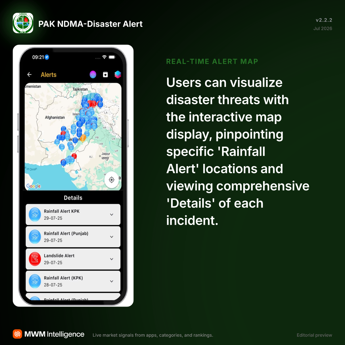 PAK NDMA-Disaster Alert - Magazines & Newspapers App | MWM