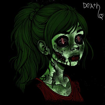 realistic zombie girl