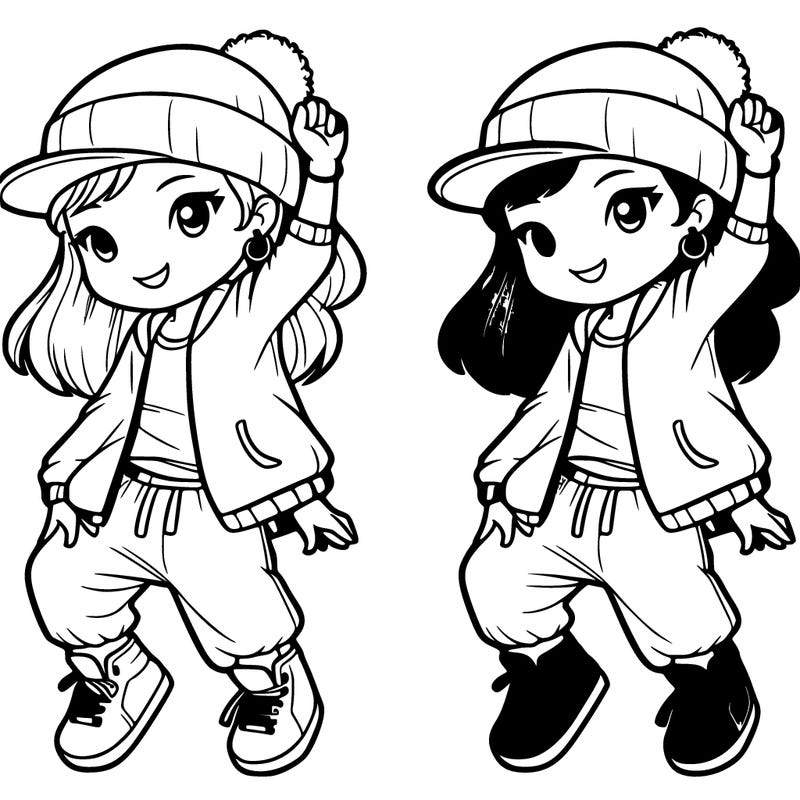 girl hip hop dancer