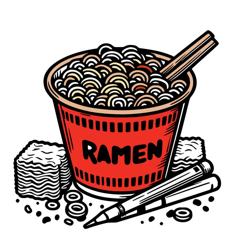 ramen noodles