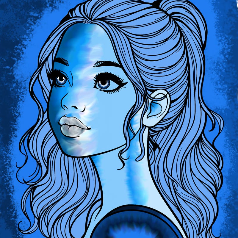 beautiful realistic girl