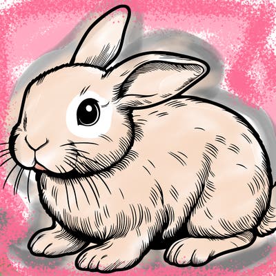 realistic bunny