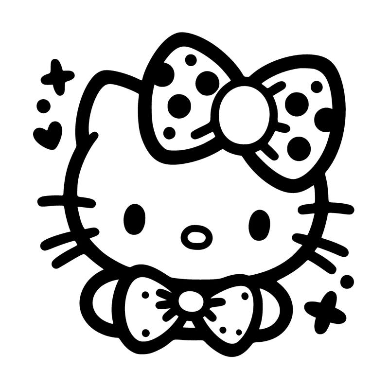 cute hello kitty sanrio bows