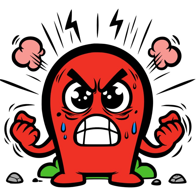 cartoon anger